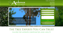 Desktop Screenshot of andersontreeexperts.net